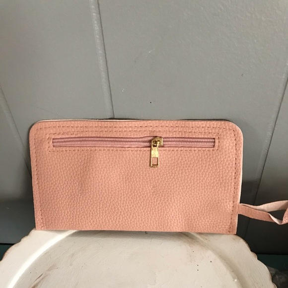 4 PIECE TOTE SHOULDER WRISTLET WALLET HANDBAG SET - Picture 6 of 16